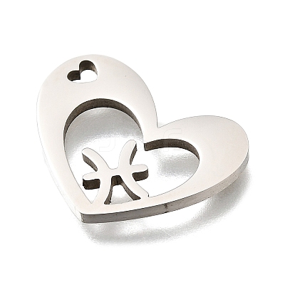 201 Stainless Steel Pendants STAS-A116-01P-12-1