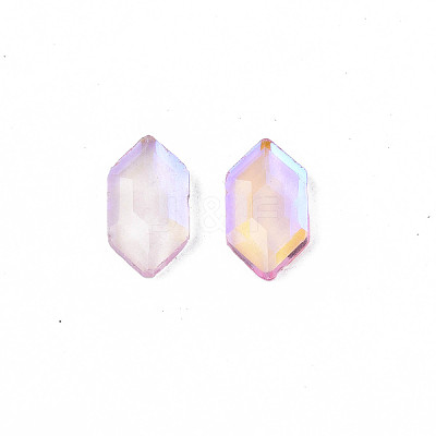 Glass Rhinestone Cabochons MRMJ-N027-044A-1