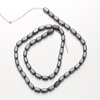 Non-magnetic Synthetic Hematite Bead Strands G-F300-40A-09-1