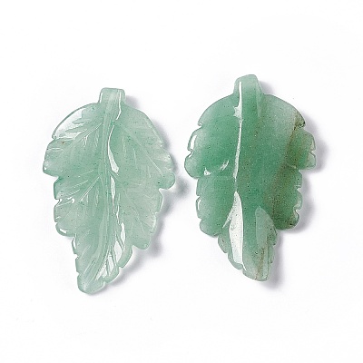 Natural Green Aventurine Pendants G-I336-01-37-1