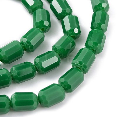 Opaque Glass Beads Strands GLAA-G112-04B-1