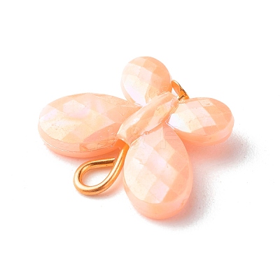 Opaque Acrylic Pendants PALLOY-JF00837-1