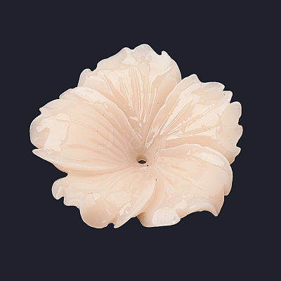 Dyed Synthetic Coral Bead Caps X-CORA-N002-2-02K-1