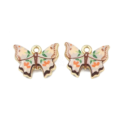 Printed Alloy Pendants PALLOY-P319-07B-15-1