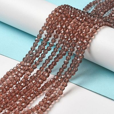 Transparent Glass Beads EGLA-A035-T4mm-D13-1