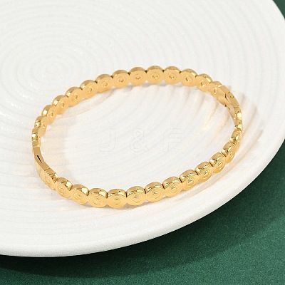 304 Stainless Steel Hinged Bangles for Women BJEW-C114-08G-1