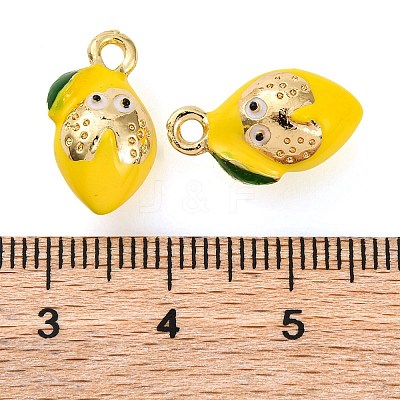 Alloy Enamel Pendants PALLOY-S032-01A-022-1