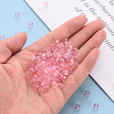 Transparent Acrylic Beads MACR-S370-A6mm-702-1