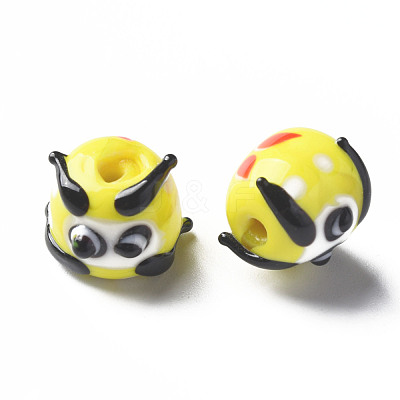 Handmade Lampwork Beads LAMP-T011-02F-1