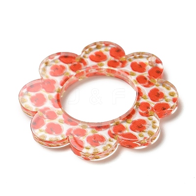 Acrylic Pendants OACR-O007-04E-1