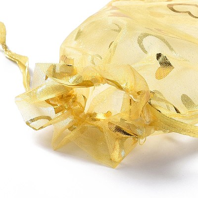 Organza Drawstring Jewelry Pouches OP-I001-B03-1