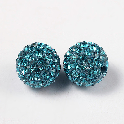 Pave Disco Ball Beads LS-RB-H258-10MM-229-1