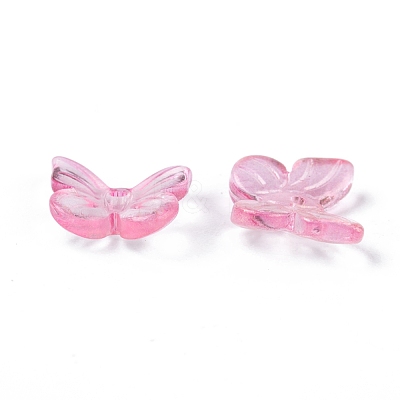 Transparent Glass Charms GLAA-T016-23-1