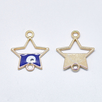 Alloy Enamel Links connectors X-ENAM-S117-05-1
