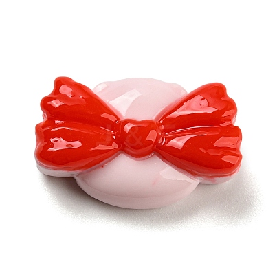 Pig Theme Opaque Resin Cabochons RESI-H154-01I-1