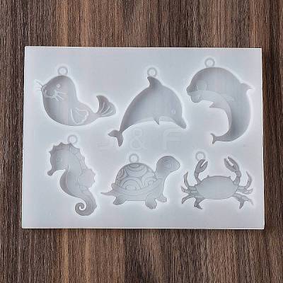 DIY Silhouette Silicone Pendant Molds LS-SIMO-D004-02B-1