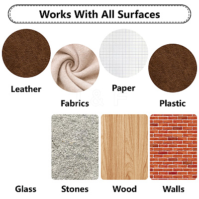 Acrylic Earring Handwork Template DIY-WH0359-058-1