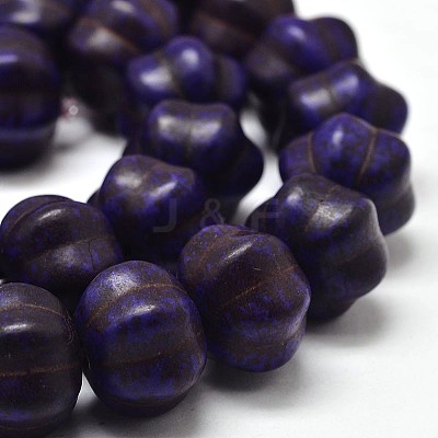 Dyed Synthetic Turquoise Bead Strands G-M148-07-A-1