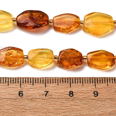Gradient Color Natural Amber Beads Strands G-F803-E01-01-1