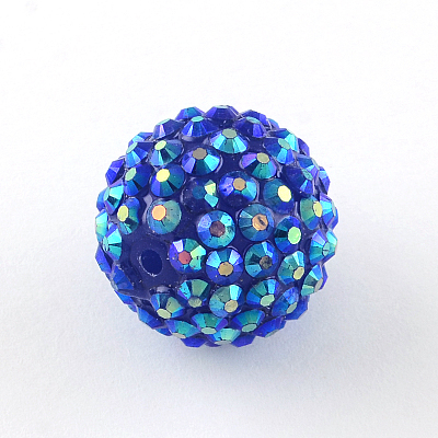 AB-Color Resin Rhinestone Beads RESI-S315-20x22-17-1