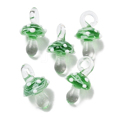Handmade Lampwork Pendants LAMP-M021-01S-1
