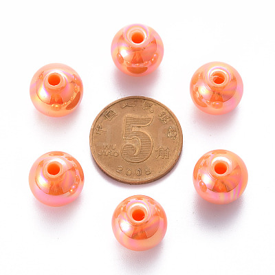 Opaque Acrylic Beads MACR-S370-D12mm-19-1