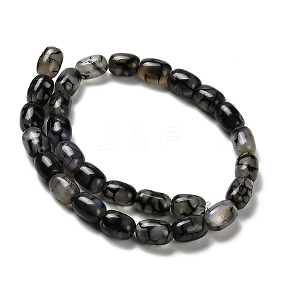 Natural Dragon Veins Agate Beads Strands G-D317-A01-01-1