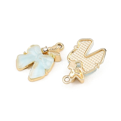 Alloy & Resin & Rhinestone Pendants RE-CBA4E99-02G-C-1