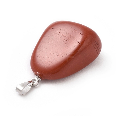 Natural Red Jasper Pendants G-k302-B15-1