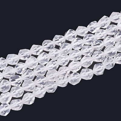 Natural Quartz Crystal Beads Strands G-T064-55-1