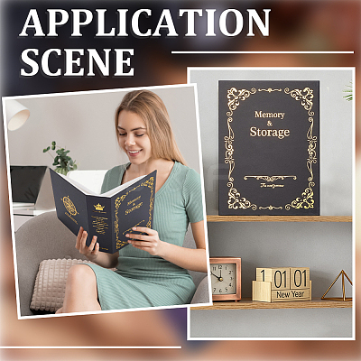 Paper Cover Interstitial Album Book AJEW-CP0011-01C-1