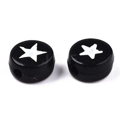 Opaque Acrylic Beads MACR-TAC0001-02-1