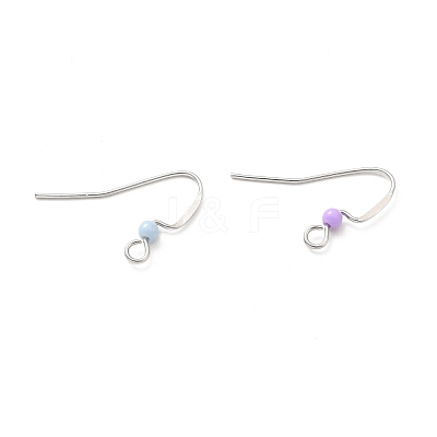 Tarnish Resistant 316 Surgical Stainless Steel Earring Hooks X-STAS-E044-02P-1
