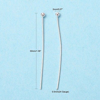 Brass Ball Head Pins KK-R020-07S-1