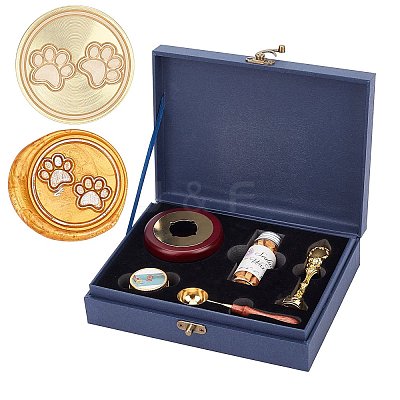 Wax Seal Stamp Set AJEW-WH0162-46-1