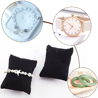 8Pcs Lint Bracelet/Watch Pillow Jewelry Displays BDIS-BBC0001-02B-1