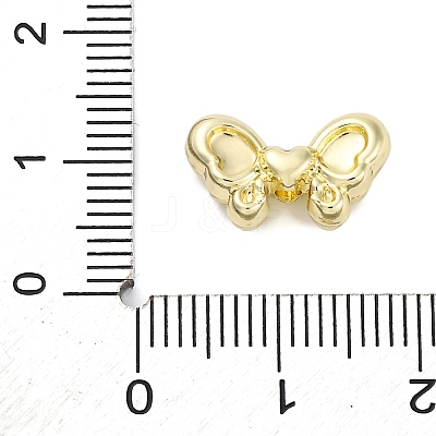 Rack Plating Alloy Beads PALLOY-R450-07G-1