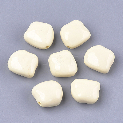 Acrylic Beads OACR-S029-058B-1