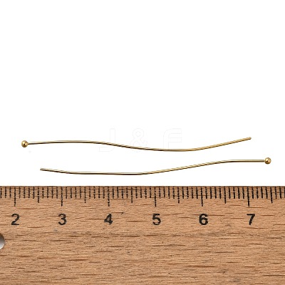 Brass Ball Head Pins KK-H502-03I-G-1