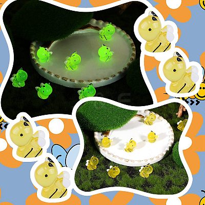 50Pcs Luminous Resin Display Decorations RESI-SZ0003-55-1