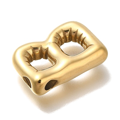 PVD Vacuum Plating 304 Stainless Steel Pendants STAS-S148-29G-B-1