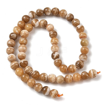 Natural Calcite Beads Strands GG-CBA23C7-A01-8mm-1