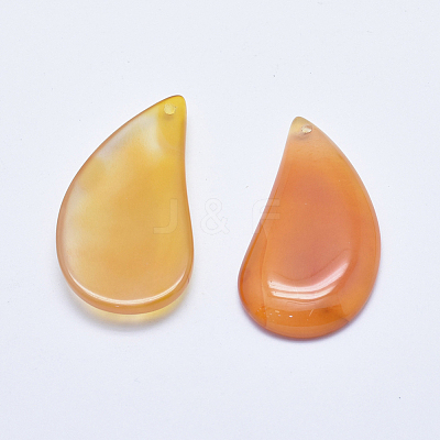 Natural Agate Pendants G-K238-07E-1