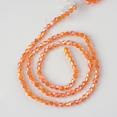 Glass Beads Strands EGLA-S056-3mm-14-1