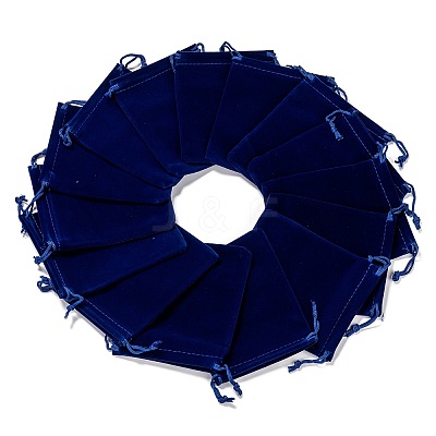 Rectangle Velvet Pouches X1-TP-R002-10x12-03-1