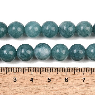 Natural Dyed White Jade Beads Strands GG-CBAEB22-B01-10mm-04-1
