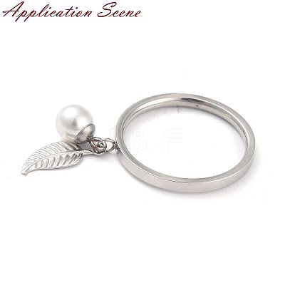 Non-Tarnish 304 Stainless Steel Finger Ring Settings RJEW-O045-09C-P-1