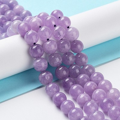 Dyed Natural Malaysia Jade Beads Strands X-G-G021-02B-05-1