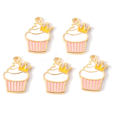 Alloy Enamel Pendants ENAM-N054-35A-RS-1