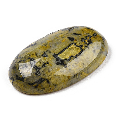Natural Ripple Jasper Cabochons G-C028-04B-1